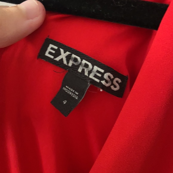 Express Red Romper - Picture 2 of 3
